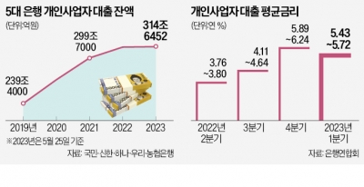 연체 늘고 高利 여전…자영업자 대출 '비상'