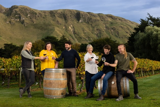 뉴질랜드 혹스베이 와인 업계 관계자들의 모습 ⓒHawke's Bay Tourism