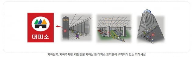 새벽 위급재난문자에 시민들 ‘대피소가 어디야’···전쟁 시 대피소 찾는 방법 