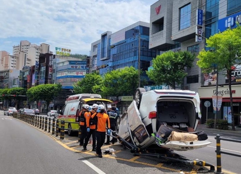 대구 수성구서 대낮 음주운전해 교통사고 낸 20대