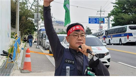 분신한 건설노조원 장례 서울서 치르기로