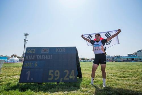 김다은, 항저우아시안게임 대표 선발전 여자 100ｍ 우승…11초73