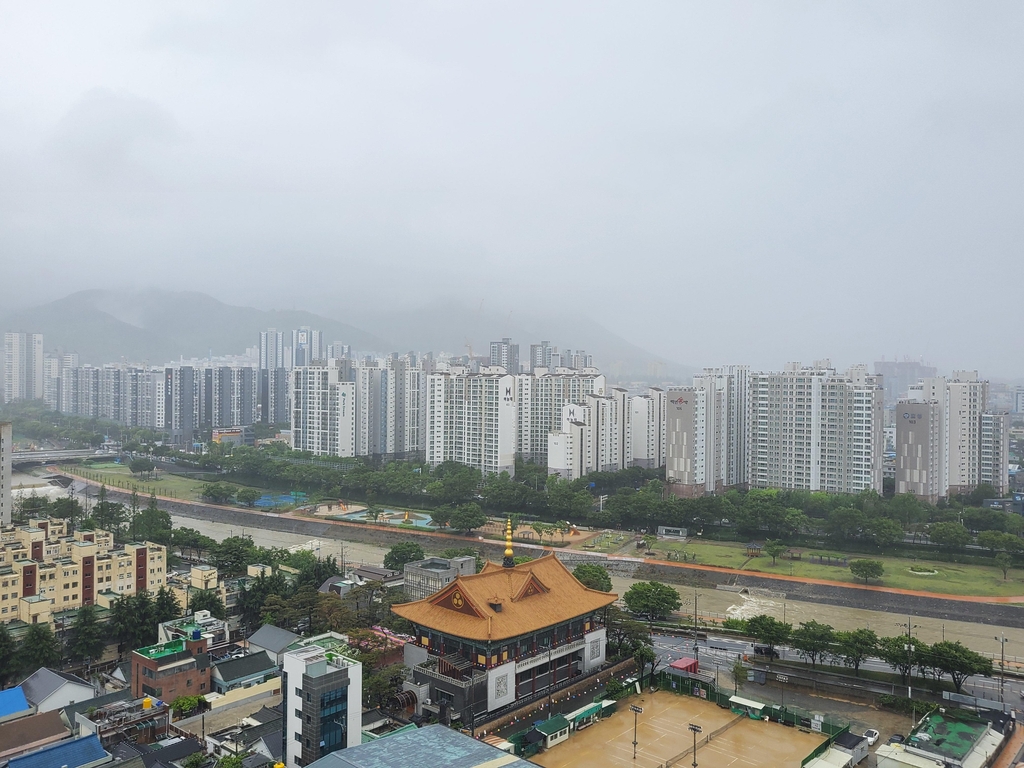 봉화 석포 138㎜…대구·경북 밤까지 최대 40㎜ 더 내려