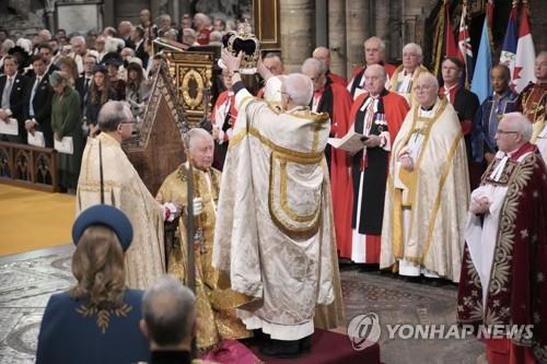 바이든, 英국왕 트윗축하…美대표단장 영부인 "대관식 초현실적"