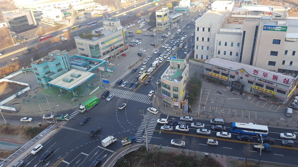 경부고속도 지하구간 상부 횡단 '보라지하차도' 공사 내달 재개