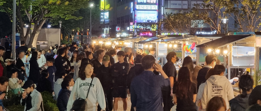 [르포] "강릉 산불로 사라졌던 대기줄…어!, 다시 길게 생겼네"