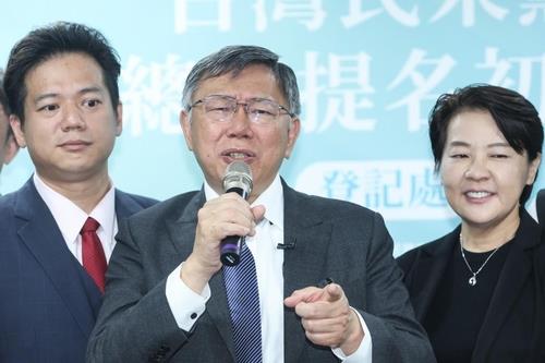 '미중 대리전' 대만 총통선거, '제3후보 변수' 급부상