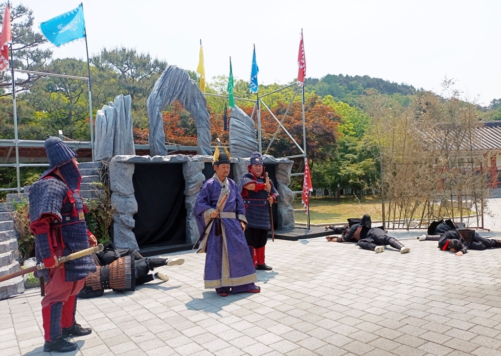 공주 무령왕릉서 매주 토요일 '백제어울마당 왕에게 가다' 공연