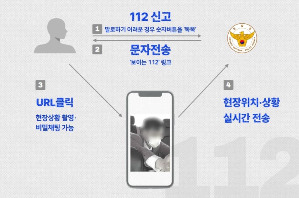 말하지 않아도…위급상황엔 '보이는 112' 신고