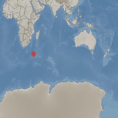 남아프리카 공화국 포트엘리자베스 남동쪽 바다 6.8 지진 발생