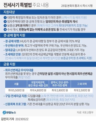 전세사기 특별법 소위 통과 '4전5기'…피해카지노 토토 본격화(종합)