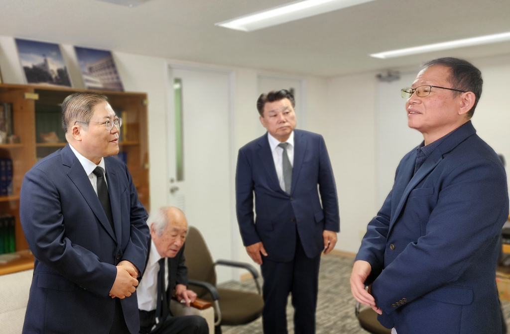 소강석 목사 '일제침탈 사죄운동' 日오야마 목사 유족 조문