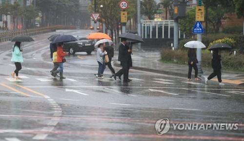 제주도 북부중산간·서부 호우주의보