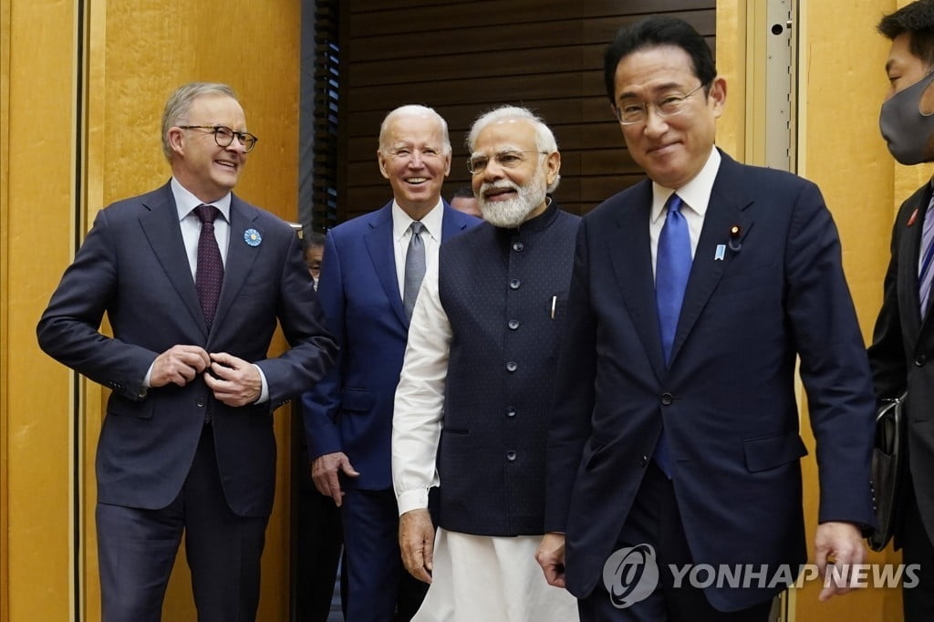 'G7 방일' 바이든, 내일 쿼드 정상들 만난다