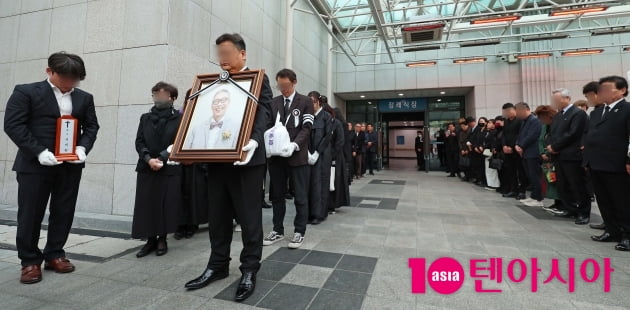 [TEN 포토] 고국에서 엄수된 故 서세원 발인