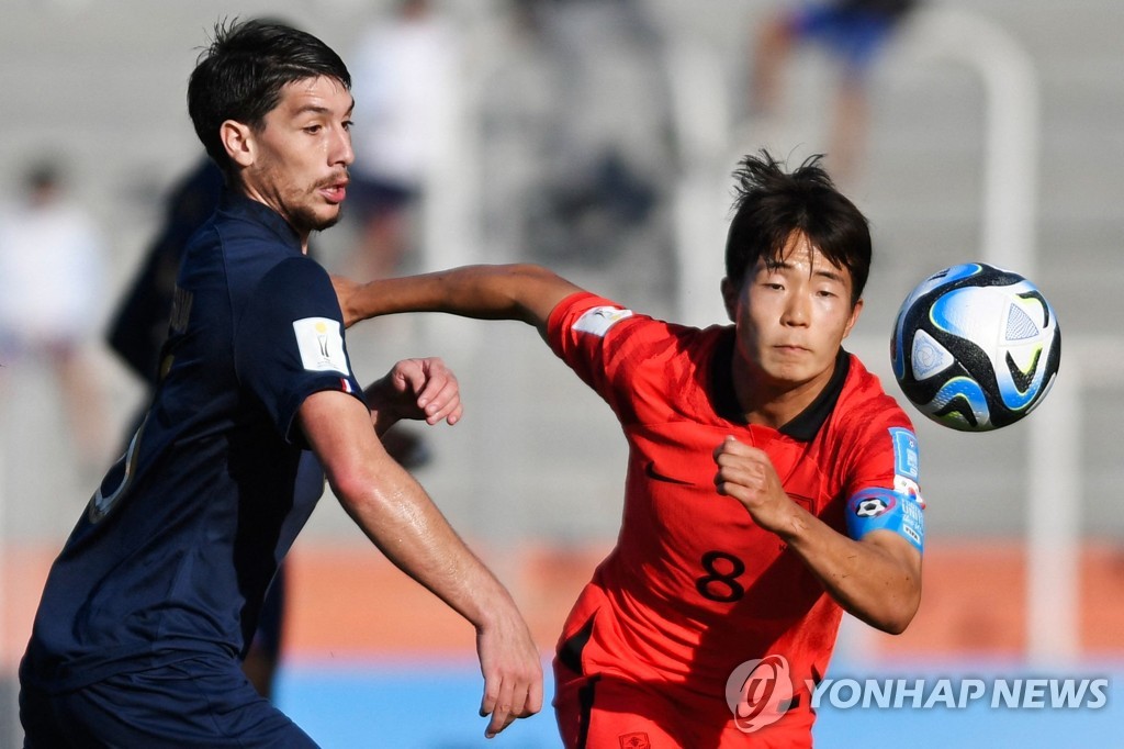 '어게인 2019' 김은중호, 프랑스 2-1 격파…이승원 1골 1도움(종합)