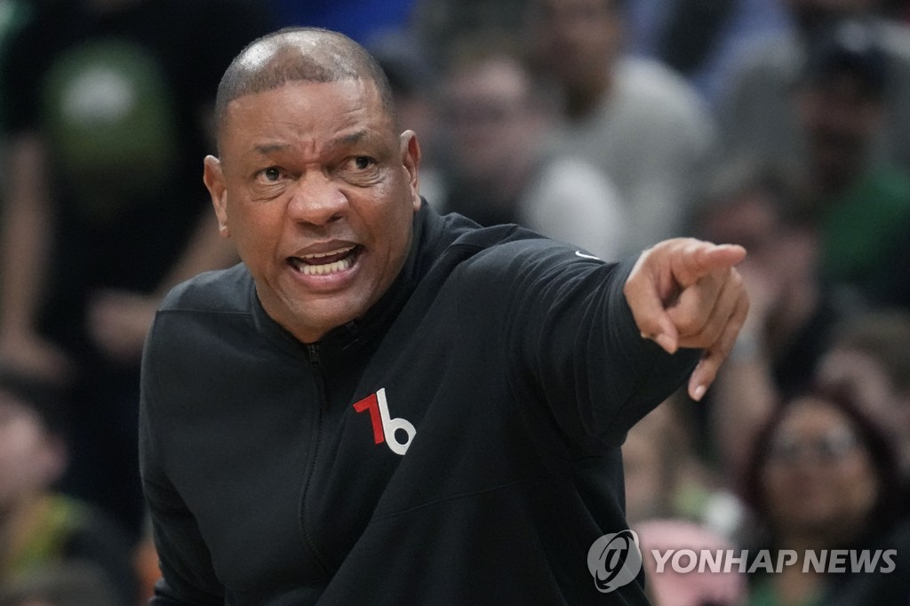 NBA 필라델피아, 리버스 감독 해임…3년 연속 PO 2회전 탈락