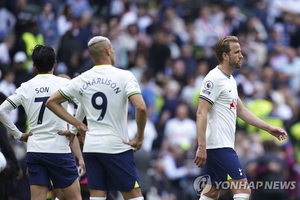 '브렌트퍼드전 침묵' 손흥민, 5∼6점대 평점…전후반 활약 대조