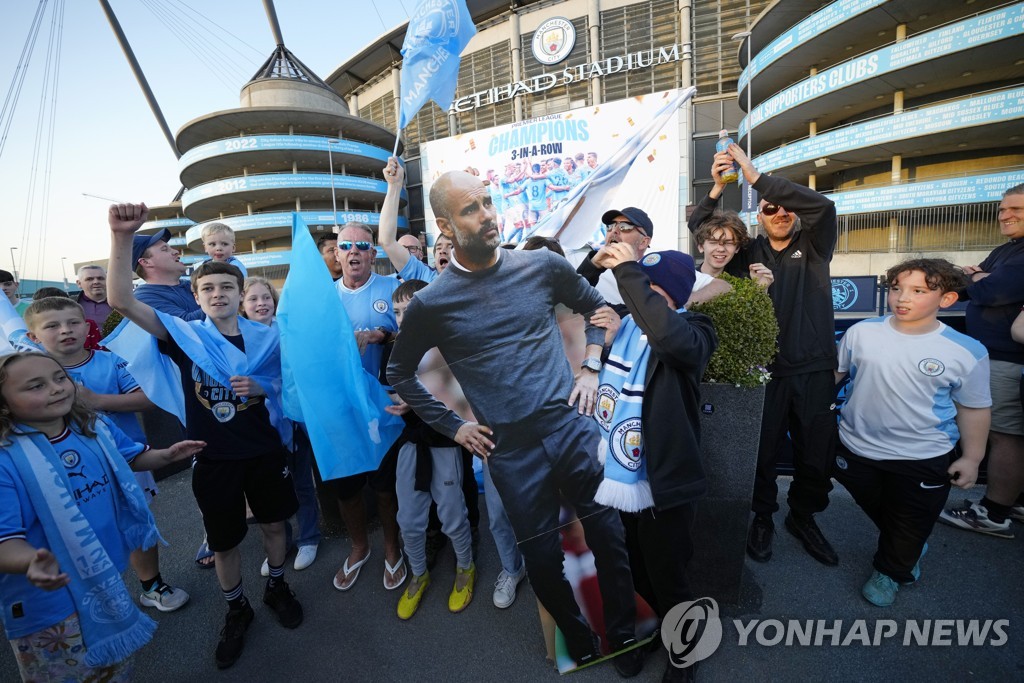 '땡큐 아스널!'…맨시티, EPL 3연패 확정…'트레블 보인다'