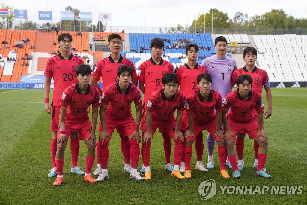 김은중호, U-20 월드컵 프랑스와 전반전 1-0…이승원 선제골