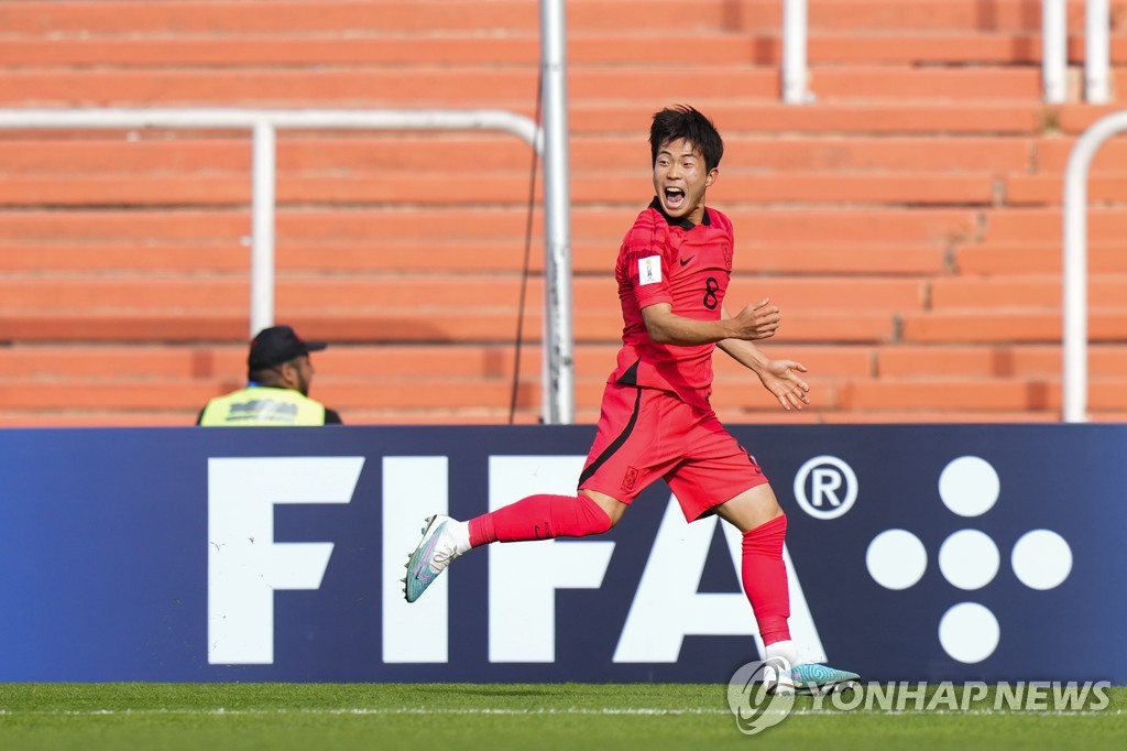 김은중호, U-20 월드컵 프랑스와 전반전 1-0…이승원 선제골