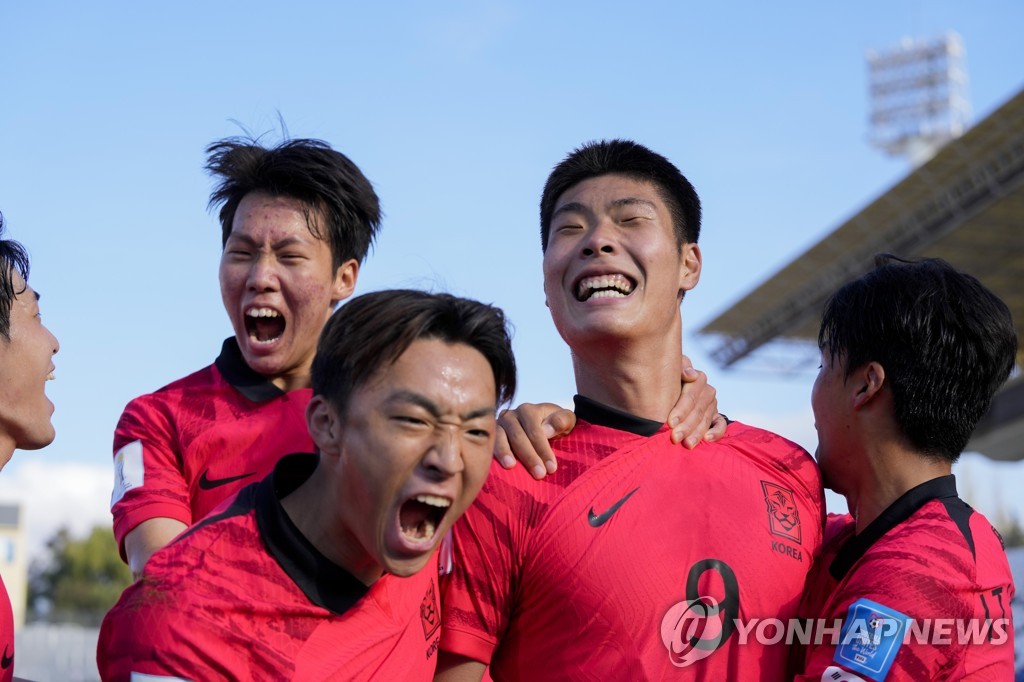 '어게인 2019' 김은중호, 프랑스 2-1 격파…이승원 1골 1도움(종합)