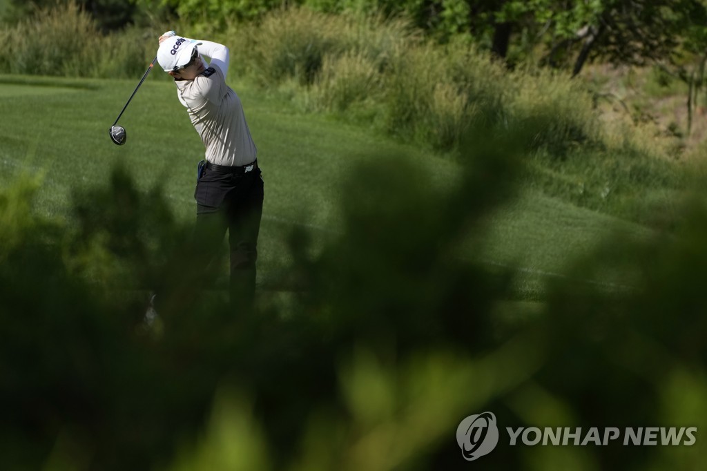 지은희, LPGA '매치퀸' 2연패 도전 시동…첫 경기 3홀 차 완승(종합)