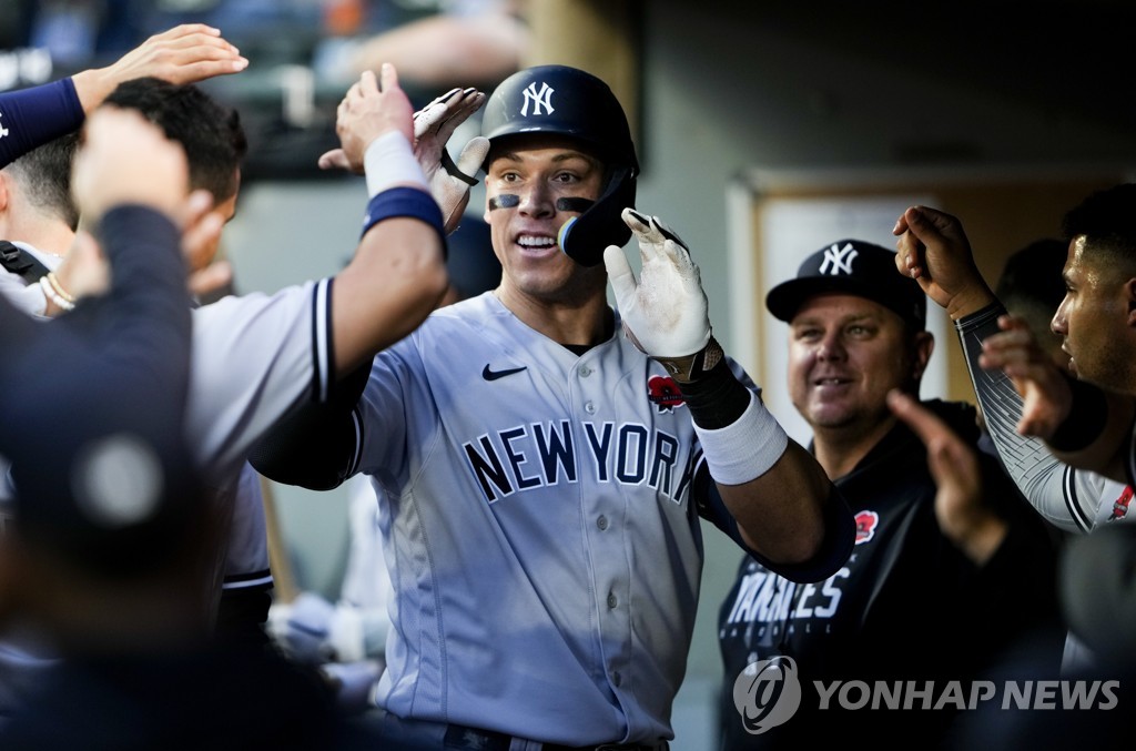 [고침] 스포츠(양키스 저지, 개인 통산 31번째 멀티홈런……)