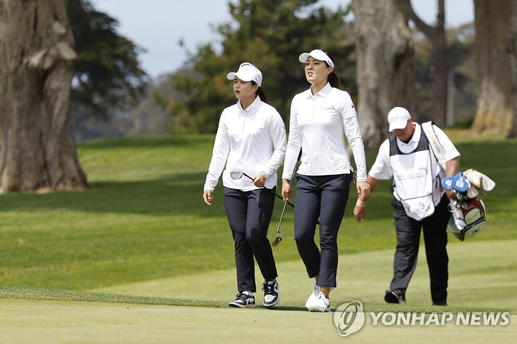 한국 여자골프, 국가대항전 인터내셔널 크라운 첫날 호주에 2패(종합)