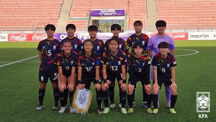 한국, U-17 여자 아시안컵 최종예선서 태국·이란·인도와 격돌