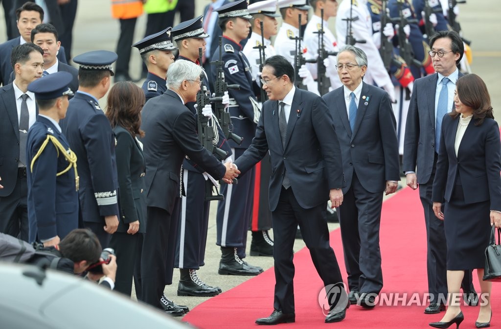 기시다, 오늘 한일의원연맹 면담…정진석·윤호중 참석