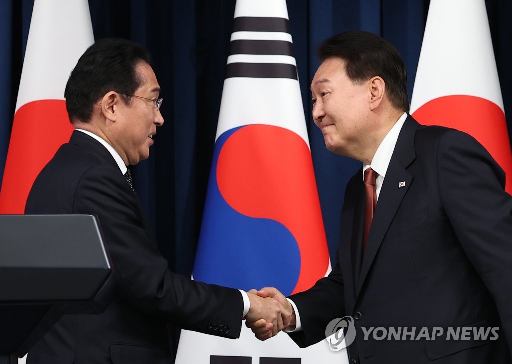 尹 "후쿠시마 오염수 韓시찰단 파견" 기시다 "우려 잘 인식"(종합2보)