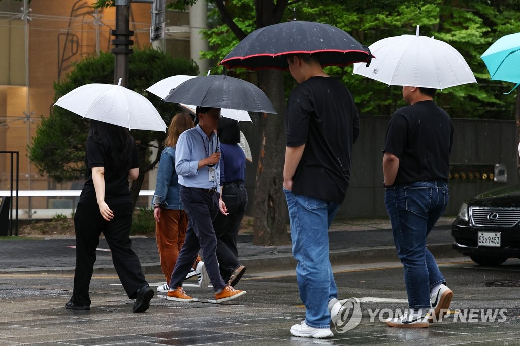 대전·세종·충남 흐리고 비…낮 최고 27도