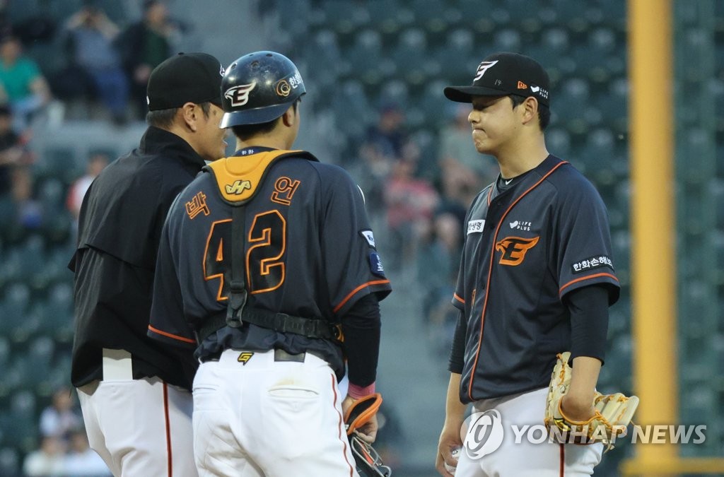 한화 문동주 '시속 149.2㎞ 체인지업'…역대 최고 구속(종합)