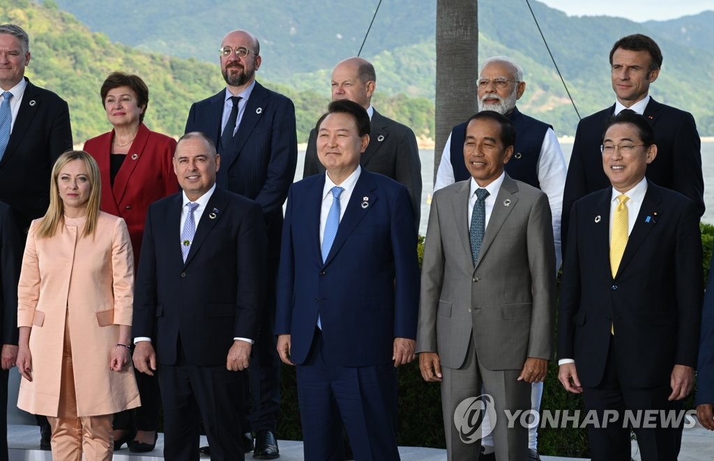 G7 정상회의 공동성명 "북한의 무모한 행동엔 강력대응"(종합2보)