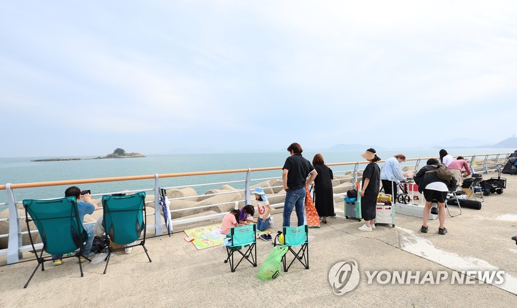 누리호 발사를 기대했던 시민들