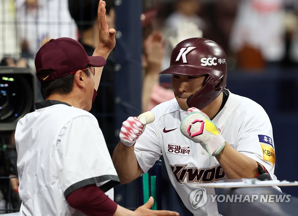 정규시즌에도 '미쳐있는' 키움 임지열…"스타성 있나 봐요"