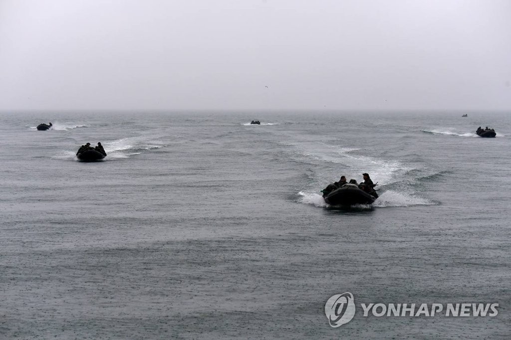 군, 6년만에 서북도서 합동방어훈련…"결전태세 확립"