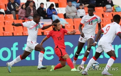 김은중호, U-20 월드컵 감비아와 전반전 0-0 마무리