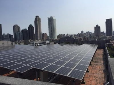 대만, 내년부터 신축 건물에 태양광 발전 설비 의무화