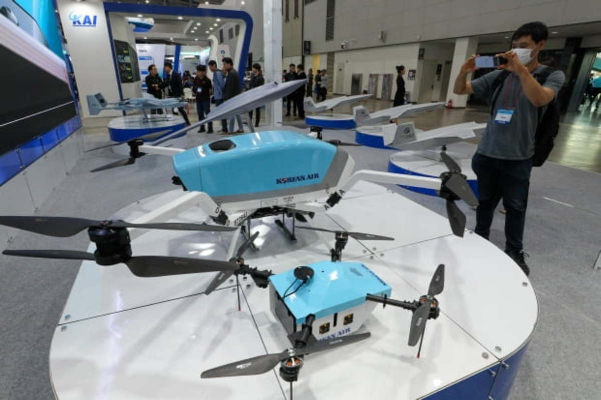 Various drones in one place... '2023 Korea Drone UAM Expo'[1분뉴스] News