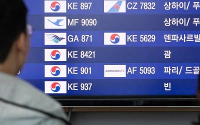 괌에 발목이 잡혔던 한국 관광객들 돌아온다…항공편 운항 재개