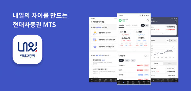 현대차증권, 사용자 친화적인 신규 MTS &lsquo;내일&rsquo; 오픈