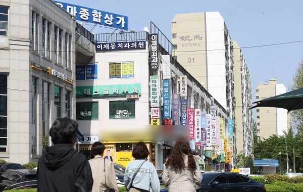 서울 강남구 대치동에 있는 '은마' 상가 모습. 사진=한경DB