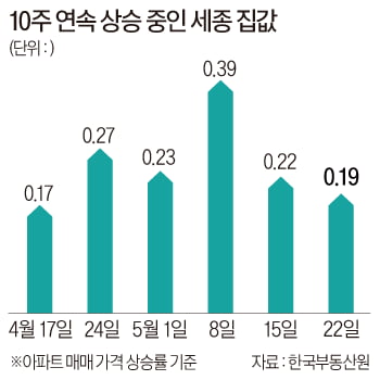 세종 집값 다시 뛰나…"한 채만 산다면 '이곳'" 찍었다