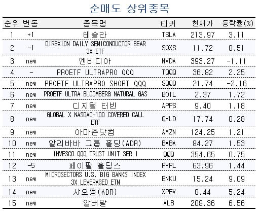 [마켓PRO] 미국 주식 투자 고수들, 연일 반도체 ETF 매수