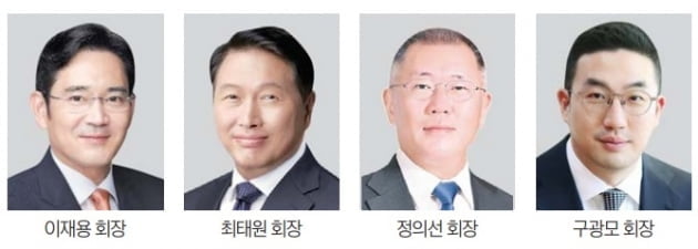 "선대의 갈등·경쟁은 잊어라"…'4대그룹 전장동맹' 이끄는 총수들