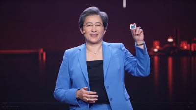 AMD, AI 학습용 필수 반도체 GPU 내놓고 엔비디아에 도전장