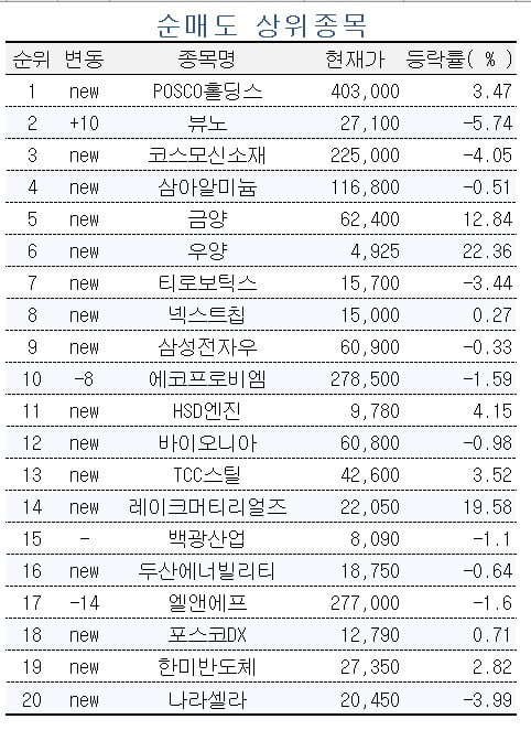 [마켓PRO] 코스모화학 사들이는 초고수들…삼성전자에도 '눈독'