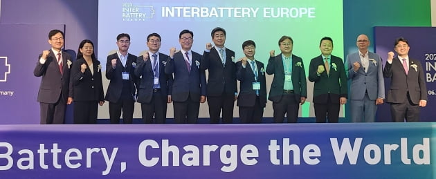 [포토] K배터리 유럽시장 진출…'인터배터리 유럽 2023' 개최